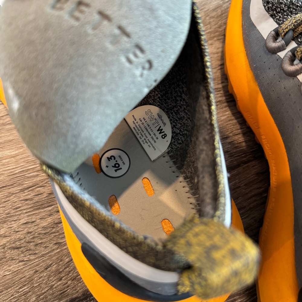 Allbirds trail runners SWT women’s size 8 - Picture 7 of 8